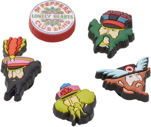 Crocs Jibbitz Charms,Yellow Submarine 5 Pack in Saudi Arabia