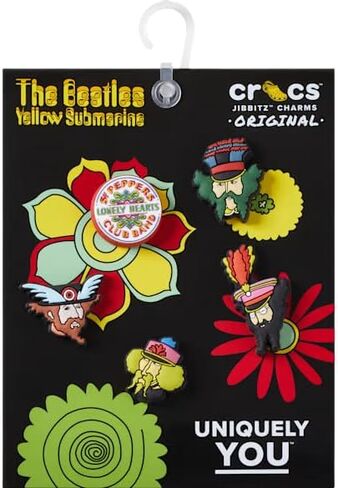 Crocs Jibbitz Charms,Yellow Submarine 5 Pack in Saudi Arabia