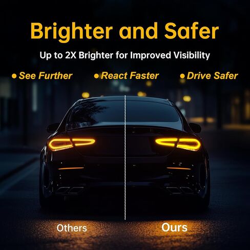 10 Pcs 3157 Car Turn Signal Bulb,Car Accessories Brake Light Bulb,Plug and Play Long Life Indicator Bulb,12V 27/8W Ultra-bright Light Bulb,Universal Automotive Lighting Accessories for Truck SUV in Saudi Arabia
