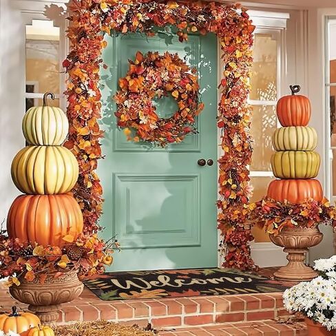 CiyvoLyeen Stay Spooky Doormat Halloween Welcome Indoor and Outdoor Mat Fall Entrance Artificial Coir Rug Spooky Skeleton Sign Gothic Home Decoration Warm House Gift in Saudi Arabia