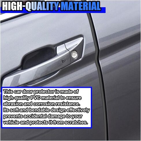 32Ft(10M) Car Door Edge Protector, Anti-Collision Car Door Entry Guard Protective Strip, No Glue Automotive Trim Doors Edge Guard (Clear) in Saudi Arabia