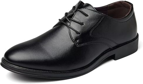 Men's Formal Modern Oxford Dress Shoes Business Wedding Work Lace Up Derby Shoes in Saudi Arabia