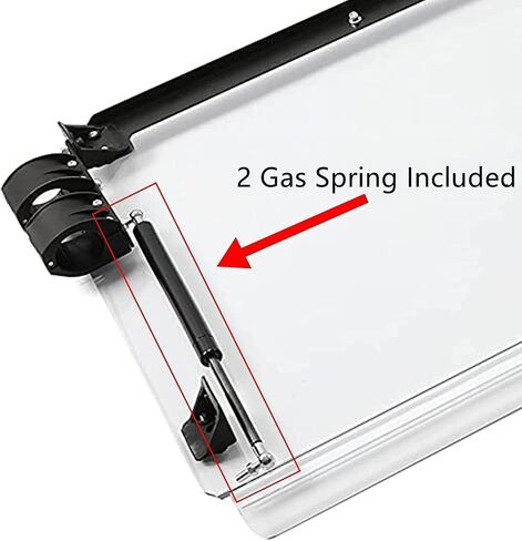 Kojem 2-in-1 Folding Windshield Compatible with 2016-2023 Kawasaki Teryx 4 800/ Teryx 4 S Flip Down Clear Polycarbonate Windscreen in Saudi Arabia