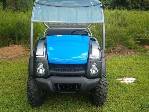 متوافق مع 04-16 Kawasaki 600,610,XC Mule، زجاج أمامي شفاف قابل للطي...سُمك كامل 1/4 بوصة! in Saudi Arabia
