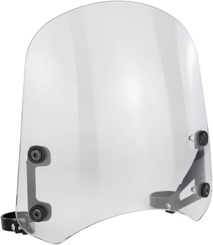 الزجاج الأمامي Xitomer متوافق مع Harley Sportster 883 XL883 1200 Custom XL1200 Low 2004-2019 الزجاج الأمامي للدراجات النارية مع دعامة (دخان) in Saudi Arabia