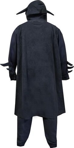 Bioworld Merchandising Men's Batman One Piece Fleece Pajama with Hood and Cape in Saudi Arabia