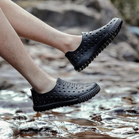 Mens Garden Shoes for Women Breathable Slip-On Gardening Clogs Quick Dry Non-Slip Water Shoe Outdoor Beach Lightweight Sandals in Saudi Arabia