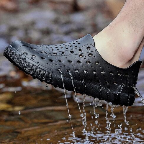 Mens Garden Shoes for Women Breathable Slip-On Gardening Clogs Quick Dry Non-Slip Water Shoe Outdoor Beach Lightweight Sandals in Saudi Arabia