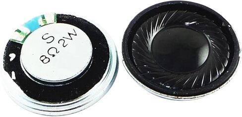2pcs Mini Speaker 8 ohms 2 watt 2W 8R Speaker Diameter 28MM 2.8CM Thickness 5MM in Saudi Arabia