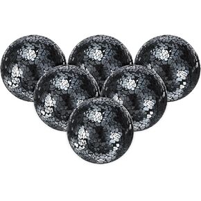 6-Pack Decorative Ball for Bowls, 2.4 Inch Mosaic Glass Balls Decorative Glass Orbs for Home Decor/Dining Tables/Wedding Party/Coffee Table/Centerpiece Decor [Green] in Saudi Arabia