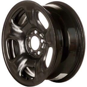 16 inch Steel Wheel Rim for 02-07 Jeep Liberty (5-Spoke Design) - Black Reman Factory Steel Wheel in Saudi Arabia