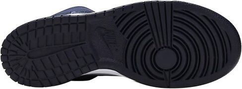 حذاء Nike Dunk High للأطفال الكبير مقاس 6 أبيض/كحلي منتصف الليل in Saudi Arabia
