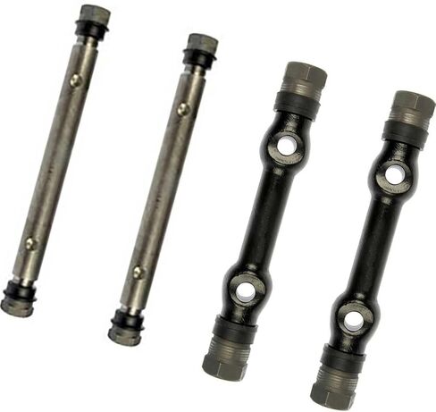 Front Upper Lower Suspension Control Arm Shaft Kit for Chevrolet C30,G30,P20,C20 Suburban 1975 1976 1977 1978 1979 1980 1981 1982 1983 1984 1985 1986 1987 1988-1989 4 Piece in Saudi Arabia
