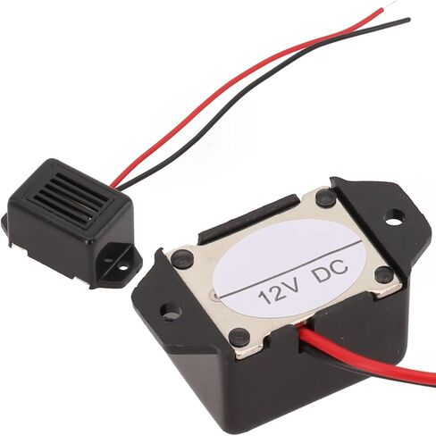 12V Car Light Reminder Buzzer System With Adapter Cable Vehicle Headlight Control Device Auto Safety Reminder Beeper With Installation Kit 75dB Black in Saudi Arabia