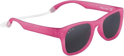 ROSHAMBO Unbreakable Square Sunglasses - Italian Made Polarized - BPA Free with Strap + Accessories - USA Assembled in Saudi Arabia