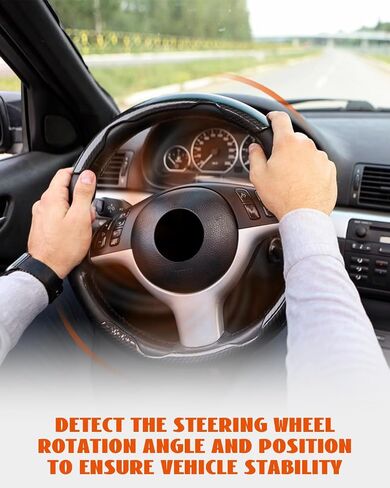 Steering Wheel Angle Position Sensor Fit for Dodge Charger 2006-2010 Magnum 2005-2008 Challenger 2008-2010, for Chrysler 300 2005-2010 Replace 5135969AA 0025428018 in Saudi Arabia
