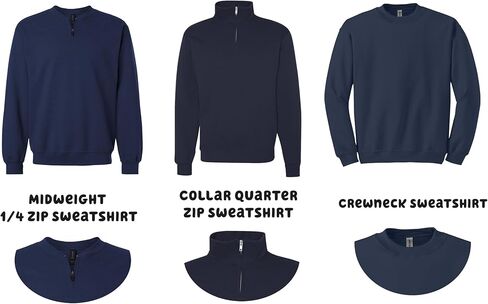 Custom Embroidered Nurse Sweatshirt – Personalized Quarter Zip or Crewneck Nursing Sweater, RN CNA ICU MSN Gift for Nurses Multi in Kuwait