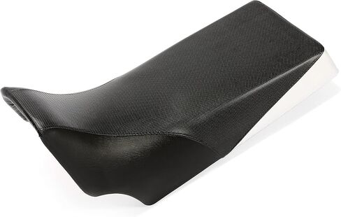 HECASA Complete Seat New Compatible with 1987-2006 Yamaha Banshee 350 YZF350 Replacement for 5FK-24710-E0-00 (Black+Silvery) in Saudi Arabia
