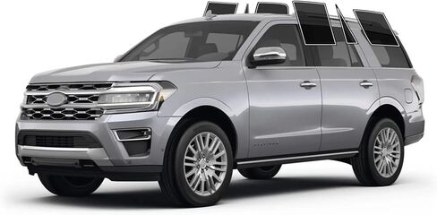 مجموعة تظليل نوافذ السيارة DIY من Autotek - تخصيص الظل: 5%، 10%، 20%، 35%، 50%، 70%، لجميع الموديلات الجانبية والنوافذ الخلفية - ألوان مقطوعة مسبقًا لحجب الأشعة فوق البنفسجية والحماية من الانفجار in Kuwait