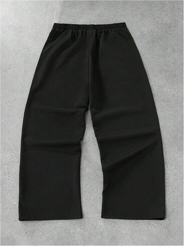 Men's Rhinestone Glitter Baggy Sweatpants Drawstring Elastic Waist Hip Hop Pants Streetwear in Saudi Arabia