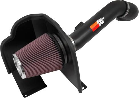 K&N Cold Air Intake System: High-Flow Air Filter, Increase Performance & Towing: Compatible with 2016-2019 Chervolet/GMC: Silverado 2500 & 3500, Sierra 2500 & 3500, 77-3090KTK in Saudi Arabia