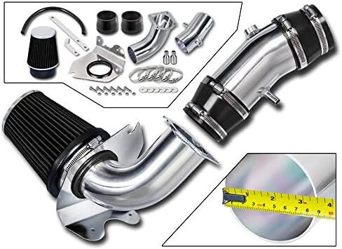 طقم مدخل هواء بارد Rtunes Racing + مجموعة فلتر أسود متوافق مع 94-95 فورد موستانج GT 5.0L V8 in Saudi Arabia