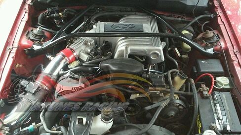 طقم مدخل هواء بارد Rtunes Racing + مجموعة فلتر أسود متوافق مع 94-95 فورد موستانج GT 5.0L V8 in Saudi Arabia