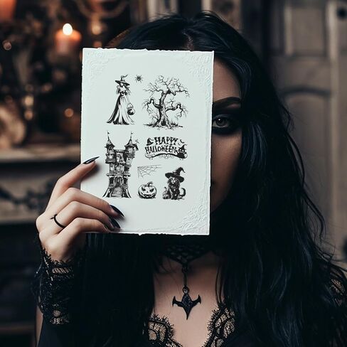 Stamps and Dies for Card Making, Flower Stamps Die Cut Stencils Clear Stamps Set Layering PET Coloring Stencil for DIY Embossing Scrapbooking Craft Decor, Album Paper Arts Crafts Supplies in Kuwait