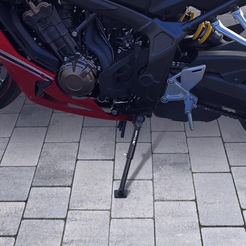 حامل جانبي Xitomer مقاس 3 بوصات قابل للتعديل مناسب لدراجة نارية CB650R CBR650R 2019-2024، CB650F CBR650F 2014-2018 مسند جانبي قابل للتعديل للدراجة الترابية in Kuwait