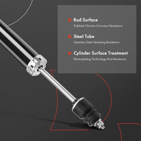 A-Premium Rear Shock Absorber Compatible with Nissan Maxima 2009-2014/2016-2018, 2-PC Set in Saudi Arabia