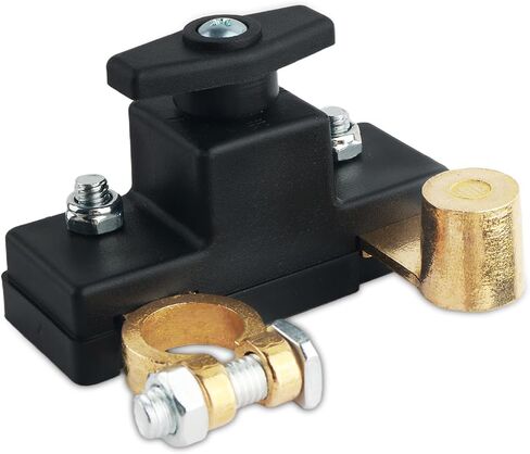 Car Battery Disconnect Switch 12V/24V Adaptable,Heavy Duty Battery Switch Disconnect for Batteries Protection Without Complex Wiring,100A Marine Disconnects Switches in Saudi Arabia