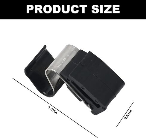 1 x Fuel Door Spring Clip Replacement for MB642442, MR970563 Fuel Spring Release Clip Compatible with Mitsubishi Lancer, Compatible with Mirage, Compatible with Outlander and other models in Saudi Arabia