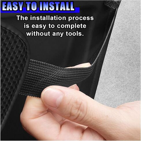 Car Center Console Cover, Cooling Auto Armrest Cushion Pad with 2 Storage Bags, Breathable Elbow Pillow Middle Console Protector, Universal Vehicle Interior Accessories (Black) in Kuwait