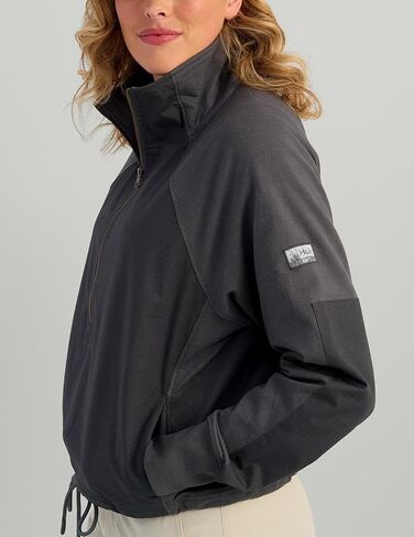 HUK Women's Cruiser Hybrid 1/2 Zip, Lightweight, Quick-Drying, Versatile Outdoor Pullover in Saudi Arabia