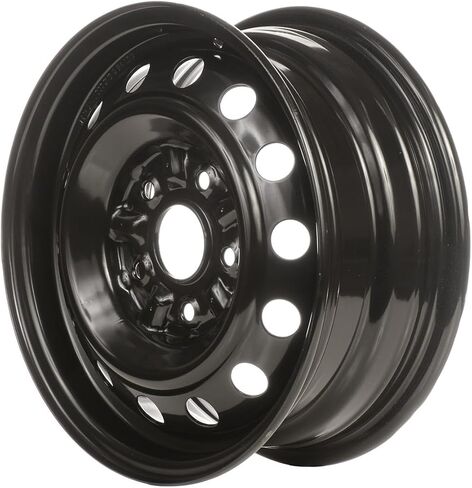 14 inch Steel Wheel Rim for 92-00 Toyota Camry (14-Slot Design) - Black Reman Factory Steel Wheel in Saudi Arabia