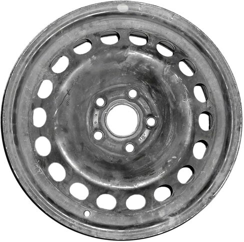 15 inch Steel Wheel Rim for 2016-2019 Chevrolet Cruze (18-Hole Design) - Black Reman Factory Steel Wheel in Saudi Arabia