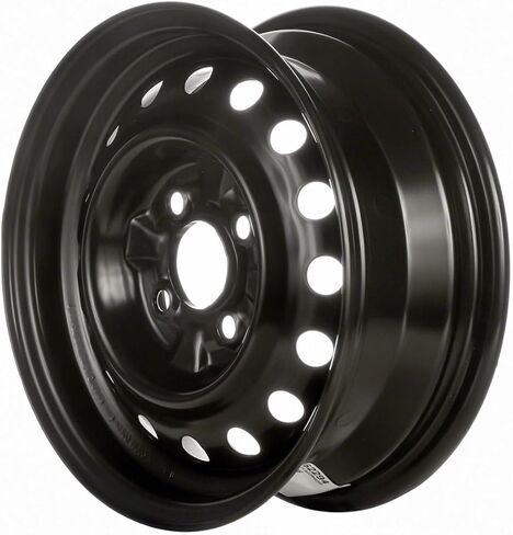 13 inch Steel Wheel Rim for 91-99 Nissan Sentra (16-Hole Design) - Black Reman Factory Steel Wheel in Saudi Arabia