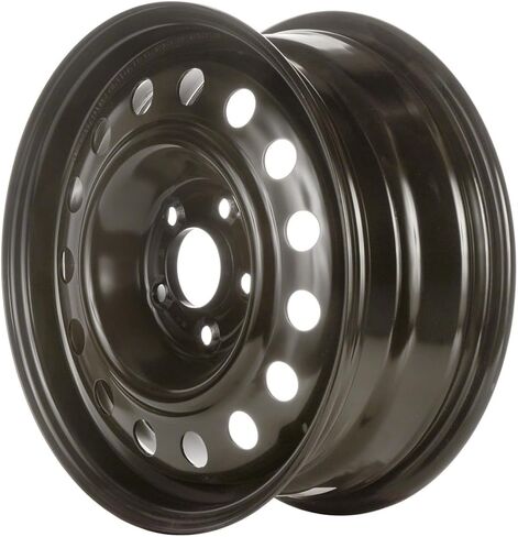 New 16 inch Steel Rim Replacement for 06-10 Kia Optima/Sonata (15-Hole Design) - Black Steel Factory Replica Wheel in Saudi Arabia