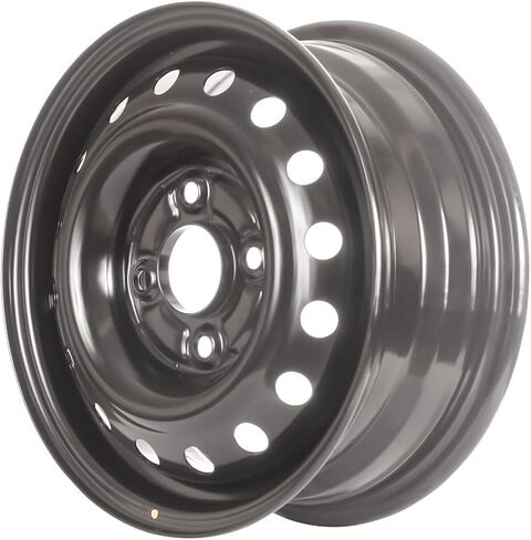 14 inch Steel Wheel Rim for 1998-2002 Honda Accord 4-Cyl (16-Hole Design) - Black Reman Factory Steel Wheel in Saudi Arabia