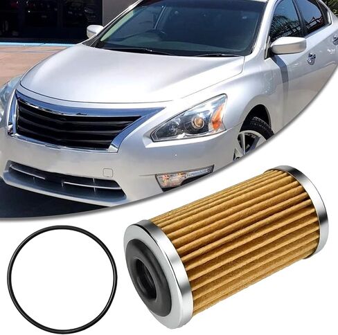 فلتر ناقل الحركة مع حشية، فلتر سائل ناقل الحركة CVT متوافق مع Nissan Sentra Infiniti، طقم فلتر زيت ناقل الحركة الأوتوماتيكي يحل محل OEM #0440455 31726-3JX0A in Kuwait