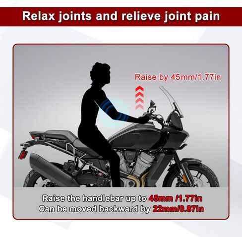 Xitomer المقود الناهضون متوافق مع عموم أمريكا 1250 / عموم أمريكا 1250 خاص 2021 2022 2023 2024 CNC مقود الناهضون المقود الجذعية المقود المشبك in Saudi Arabia