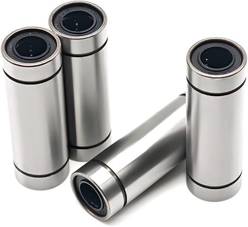 4 قطعة LM10LUU 10X19X55 مم محامل الحركة الخطية ABEC-7 محامل خطية طويلة النوع in Saudi Arabia