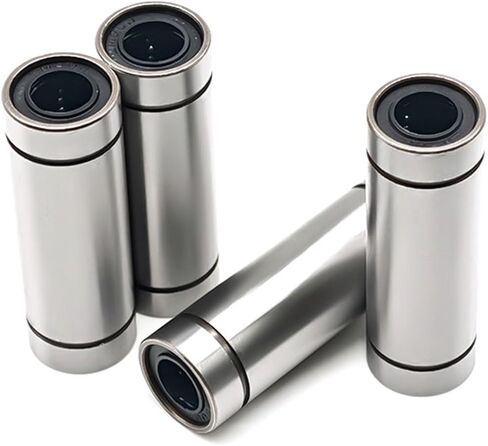4 قطعة LM10LUU 10X19X55 مم محامل الحركة الخطية ABEC-7 محامل خطية طويلة النوع in Saudi Arabia