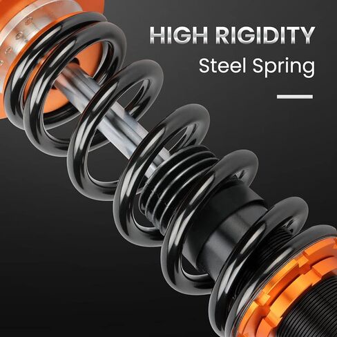 maXpeedingrods Coilovers for Subaru Forester 2009-2013, Height Adjustable Full Coilovers Suspension Kit, Shock Absorber Struts, Lowering Kit Gold in Saudi Arabia