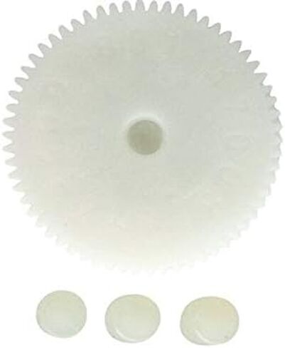 Front Power Window Motor Gear - 62 Tooth - with 3 Gear Plugs - Compatible with 1992-1995 Ford F-250 (From 5/01/1992) in Saudi Arabia