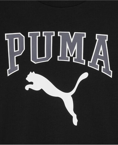 PUMA Boys' Short Sleeve Cotton Graphic T-Shirt, Crewneck in Saudi Arabia