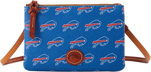 Dooney & Bourke Handbag, Nfl Bills Top Zip Crossbody in Saudi Arabia