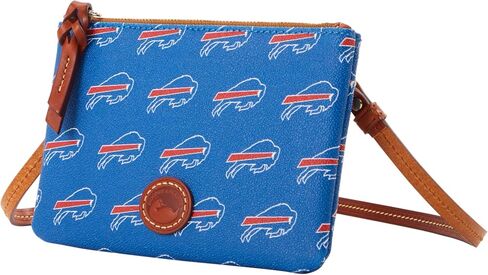 Dooney & Bourke Handbag, Nfl Bills Top Zip Crossbody in Saudi Arabia
