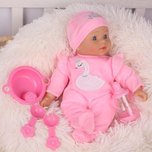 13" Soft Doll with Carry On Backpack Carrier, Briefcase Pocket for Doll Accessories and Clothing (Backpack Lion) in Saudi Arabia