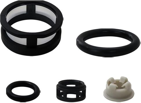 Superior Fuel Injector Kit, 4 Sets Orings Filters Pintle Caps for V4 Nissan J-ECS Altima Sentra Infiniti G20, Side Feed Fuel Injector Kitts in Kuwait